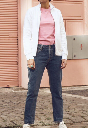 Classic Cardigan sweater bedrukken dames