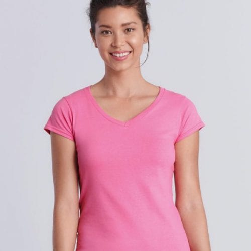 T-shirt V-neck Softstyle Women
