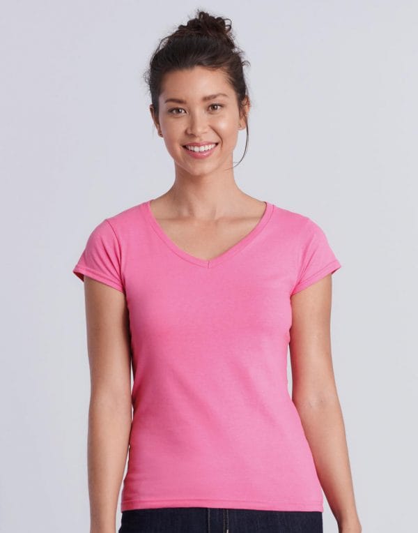 T-shirt V-neck Softstyle Women