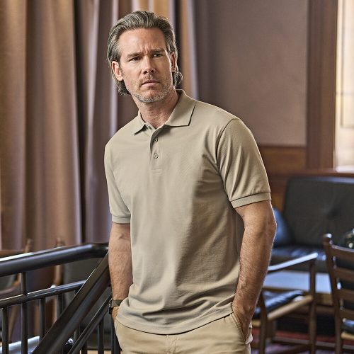 Luxury Stretch Polo Men