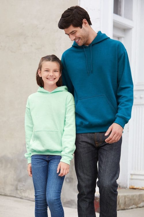 Sweater Hooded Heavyblend Kids - Afbeelding 2
