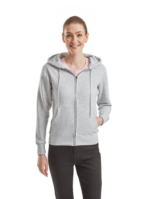 Lady-Fit Premium Hooded Sweat Jacket - Afbeelding 2