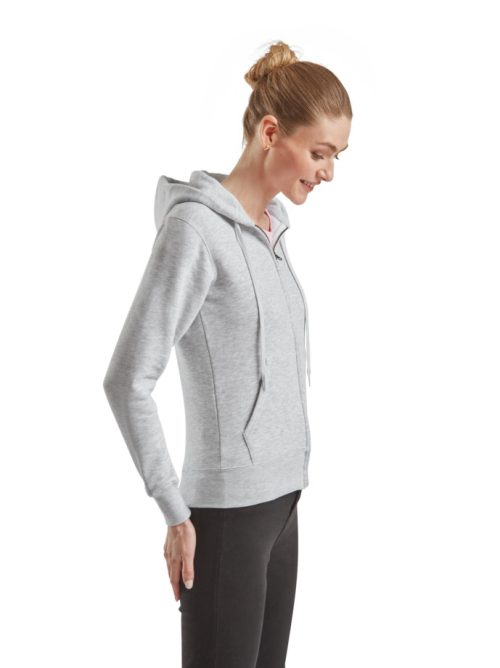Lady-Fit Premium Hooded Sweat Jacket - Afbeelding 4