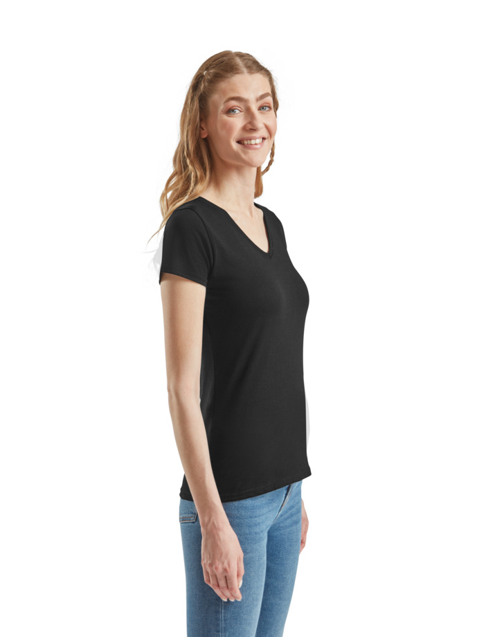 Lady-Fit Valueweight V-neck T Women - Afbeelding 4