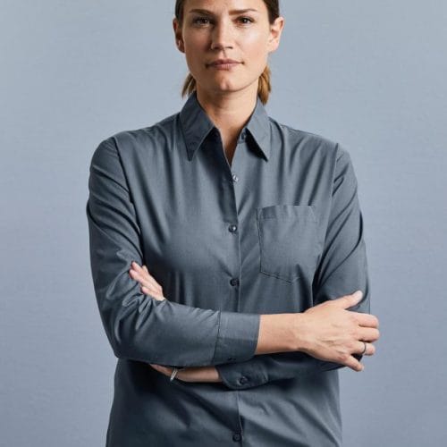 Polycotton Easy Care Poplin Shirts Women