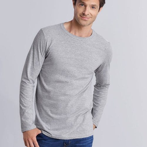 Softstyle® Euro Fit Adult Long Sleeve T-shirt Men