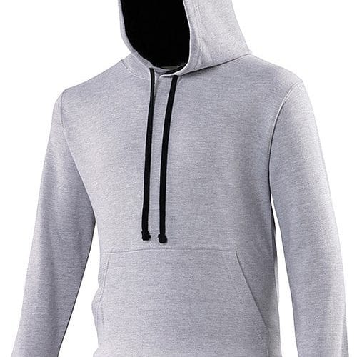 Heather Grey / French Navy