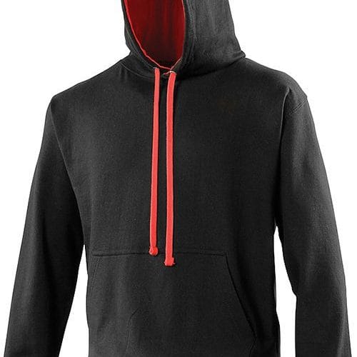 Jet Black / Fire Red