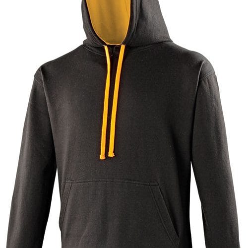 Jet Black / Orange Crush