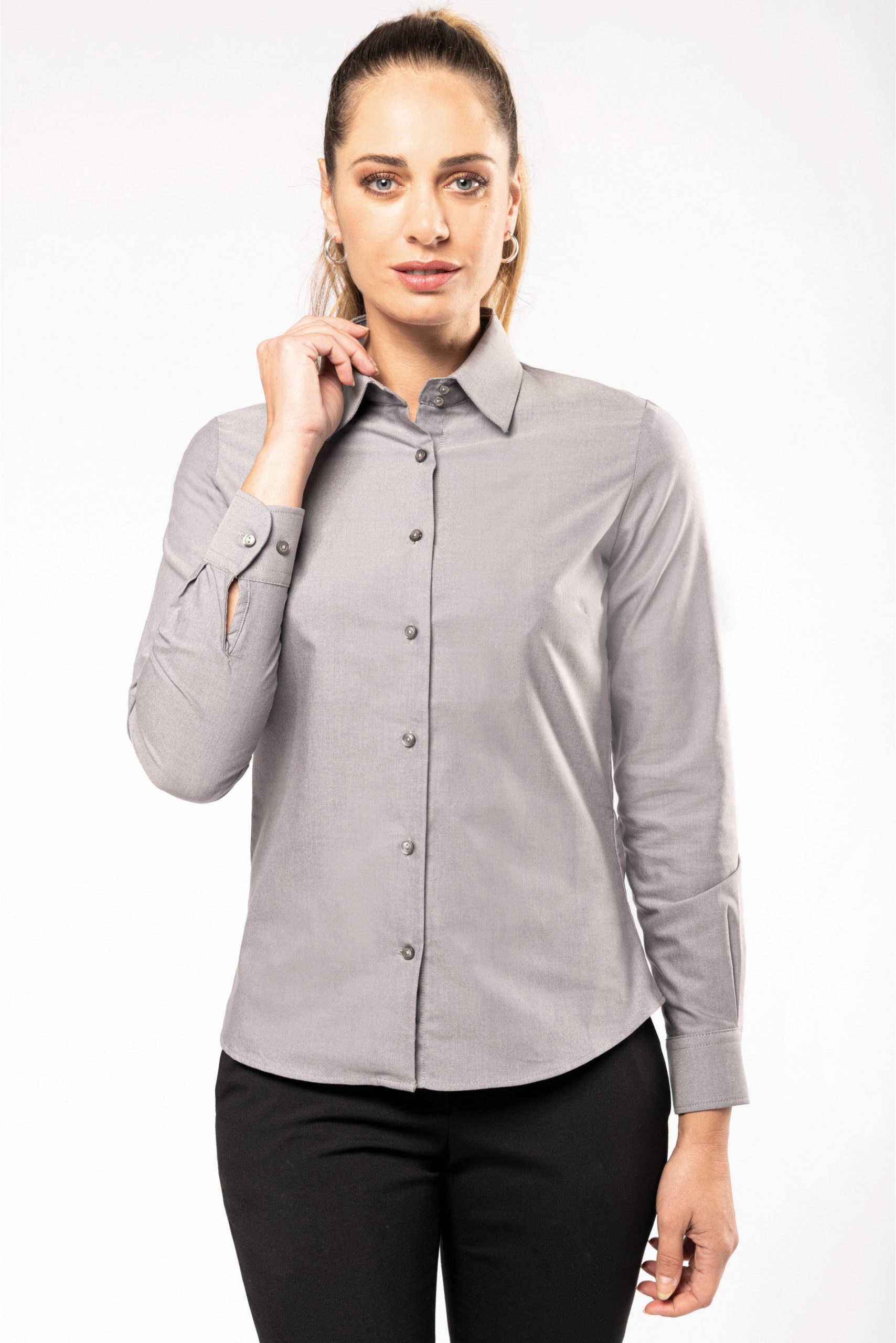 Oxford Blouse Lange Mouw Women