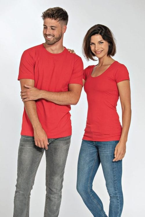 T-shirt Crewneck Cotton/ Elasthan Women - Afbeelding 3