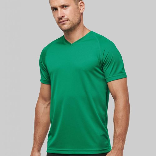 Performance Functioneel Sport T-shirt Met V-hals Men