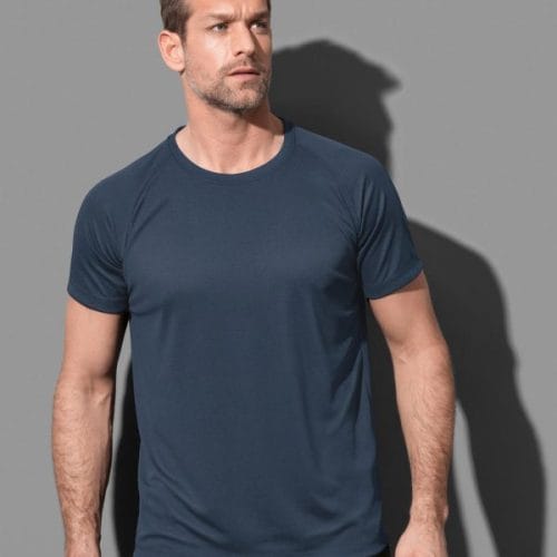 T-shirt Raglan Mesh Active-Dry Men