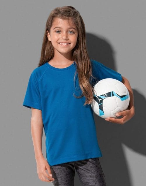 T-shirt Raglan Mesh Active-Dry Kids